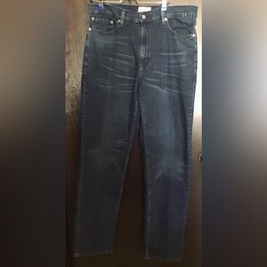 Men’s Denizen Levi's Men's Straight Jeans in Dark Blue Wash